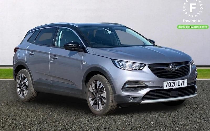 Used Vauxhall Grandland X SRi 131 HP (96 kW) 2020 Grey SUV