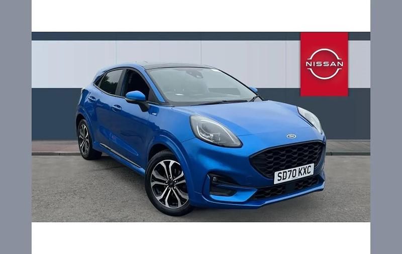 Used Ford Puma ST-Line 125 HP (91 kW) 2020 Blue SUV