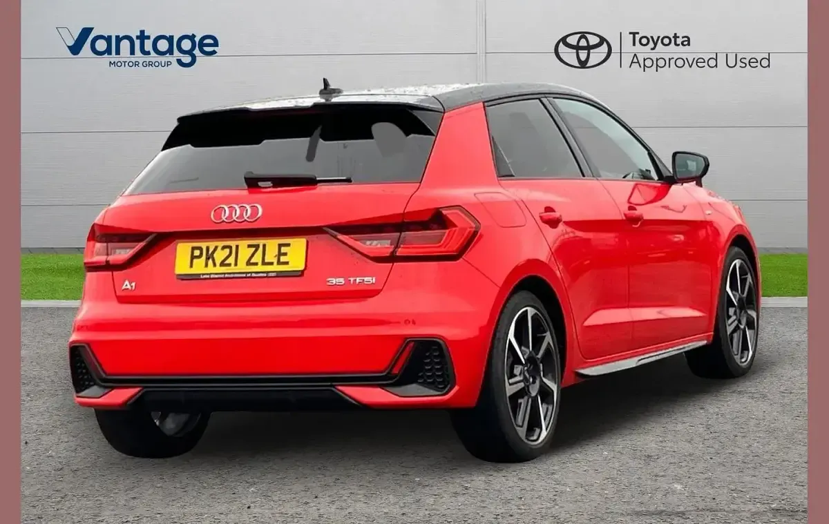Used Audi A1 Black Edition 147 HP (108 kW) 2021 Red SUV