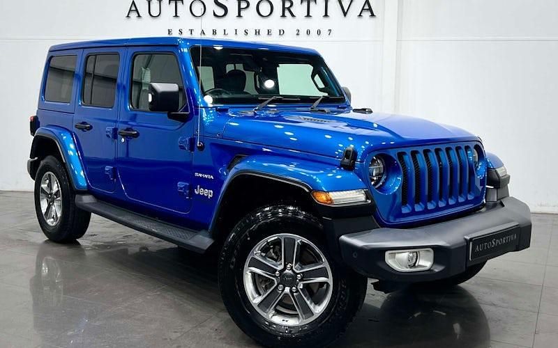 Used 2023 Jeep Wrangler Sahara SUV | £38,990 (Super price) - Image 1/3