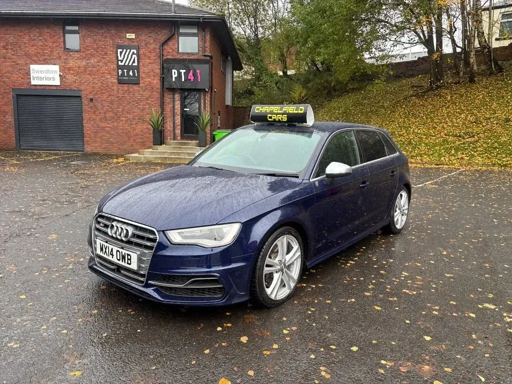 Used Audi S3 Sportback 333 HP (244 kW) 2014 Navy Hatchback