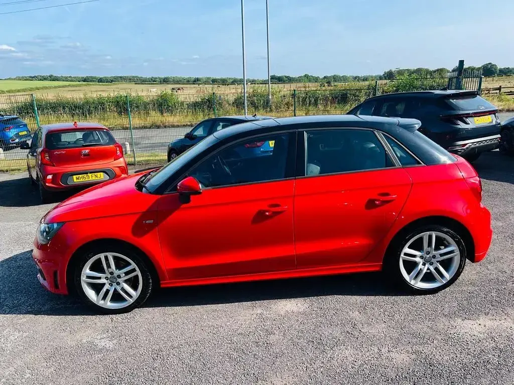 Used Audi A1 Sportback S-Line 2015 Red Hatchback