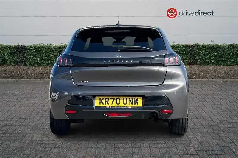 Used Peugeot 208 Allure 100 HP (73 kW) 2020 Grey Hatchback