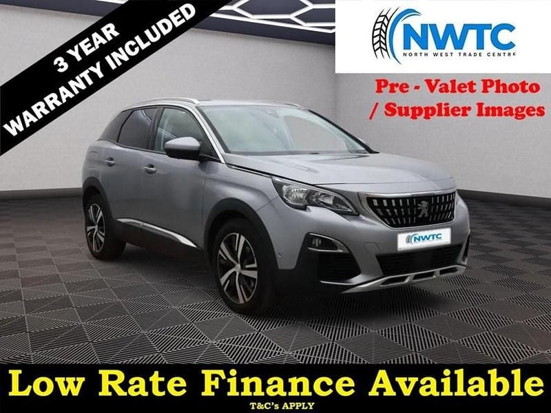 Grey Used 2019 Peugeot 3008 Allure SUV | £9,795 (Fair price) - Image 1/4