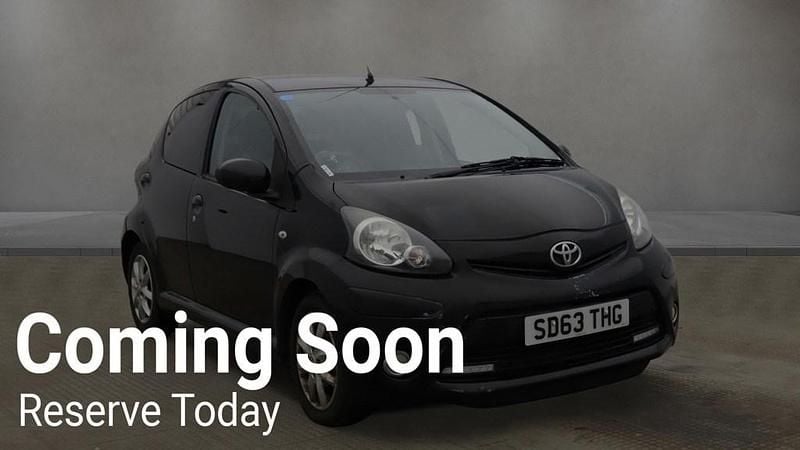 Used Toyota Aygo 2013 Black Hatchback