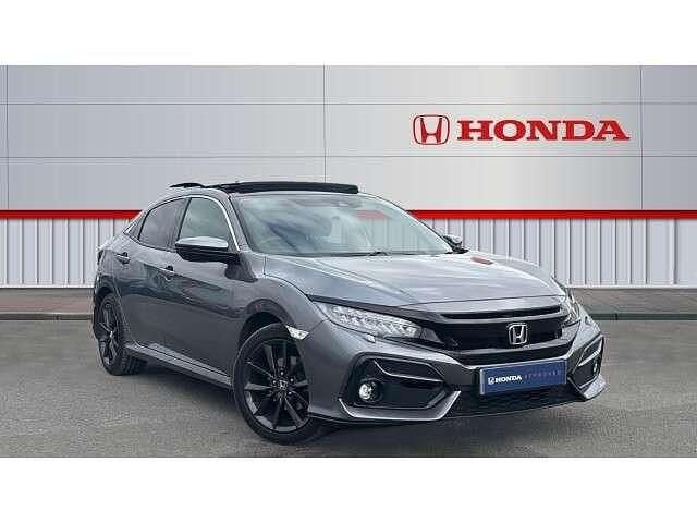 Grey Used 2021 Honda Civic EX Hatchback | £14,566 (Fair price) - Image 1/4