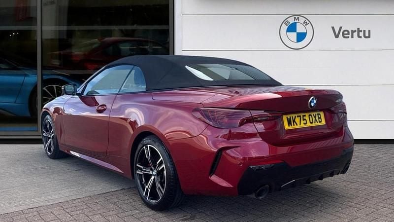 Usado BMW 420 M Sport 184 CV (135 kW) 2025 Rojo Descapotable