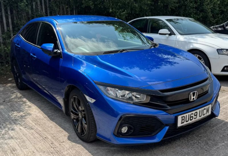 Blue Used 2019 Honda Civic SR Hatchback | £13,899 (Good price) - Image 1/4