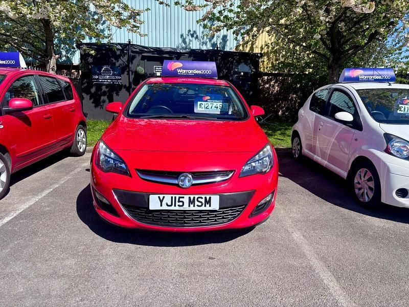 Used Vauxhall Astra Excite 2015 Red Hatchback