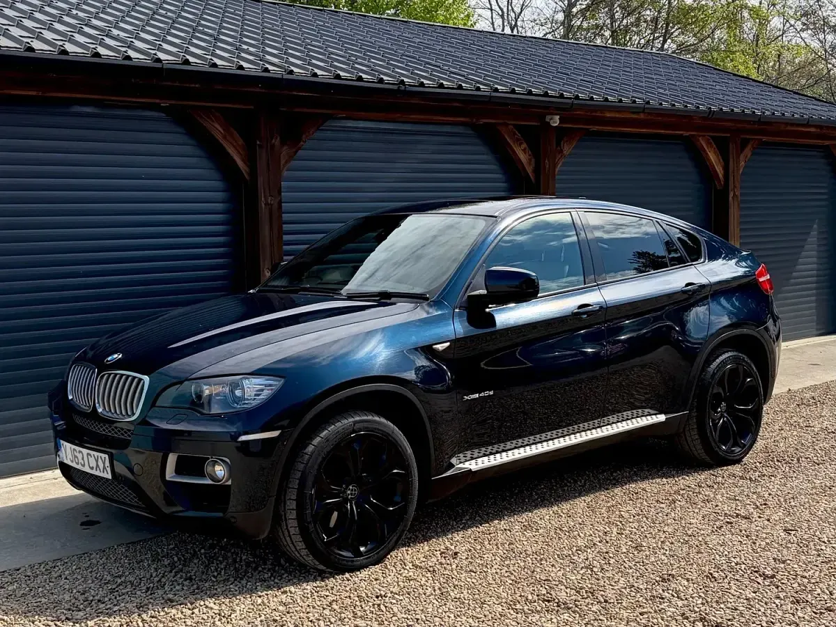 Used BMW X6 245 HP (180 kW) 2013 Blue SUV