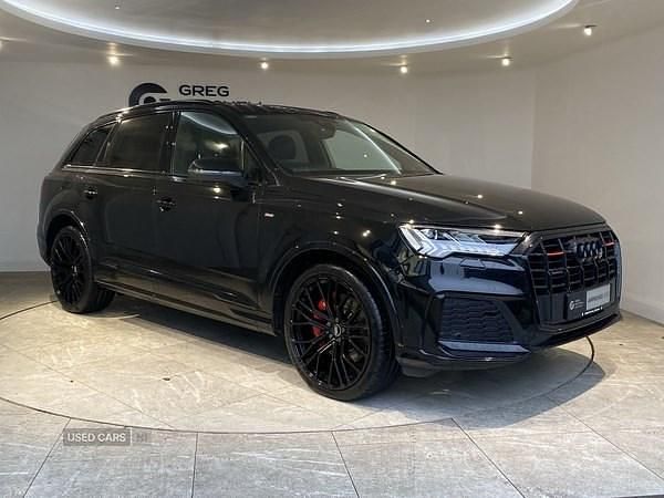 Black Used 2023 Audi Q7 S-Line SUV | £40,990 (Fair price) - Image 1/4