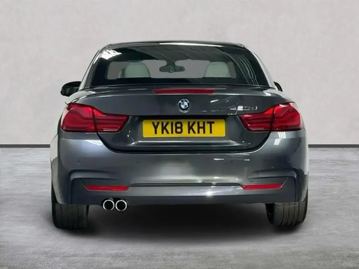 Used BMW 420 M Sport 190 HP (139 kW) 2018 Grey Cabriolet