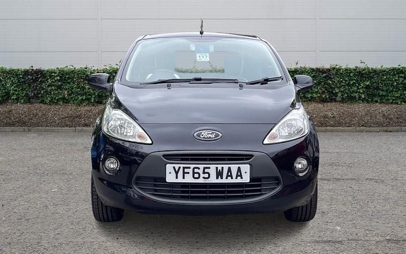 Used Ford Ka Zetec 69 HP (50 kW) 2015 Black Hatchback