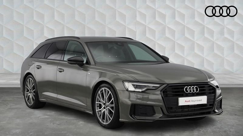 Used Audi A6 Black Edition 200 HP (147 kW) 2022 Grey Estate