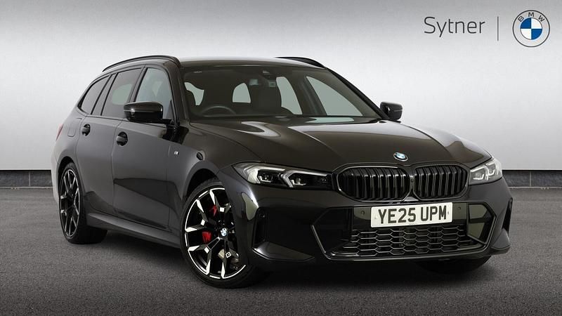 Black Used 2025 BMW 320 M Sport Estate | £36,750 (Expensive) - Image 1/4