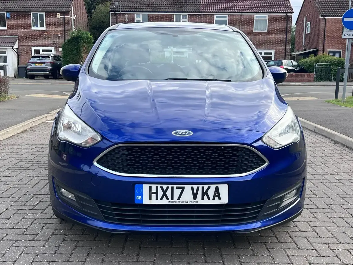 Used Ford Grand C-Max Zetec 120 HP (88 kW) 2017 Blue MPV