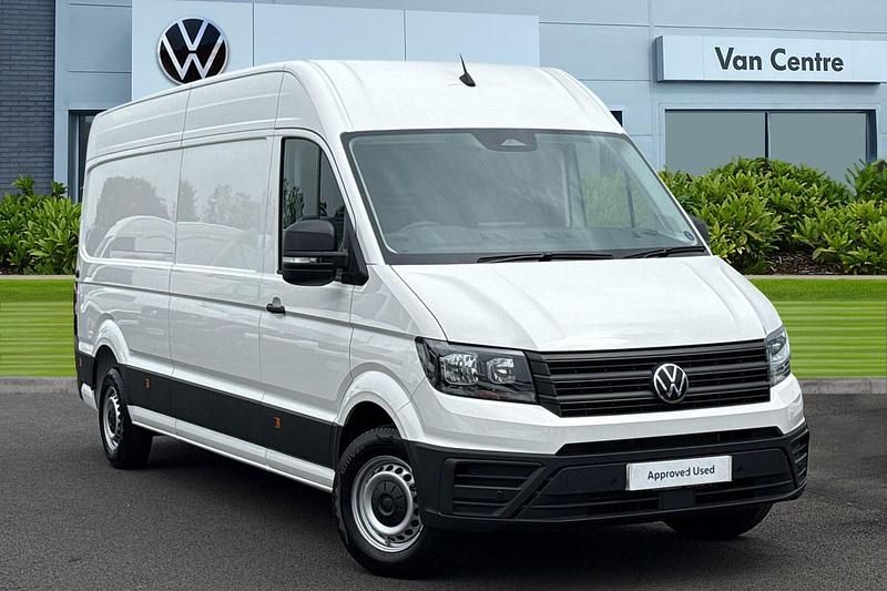 White New 2025 VW Crafter Van | £31,991 (A bit pricey) - Image 1/4