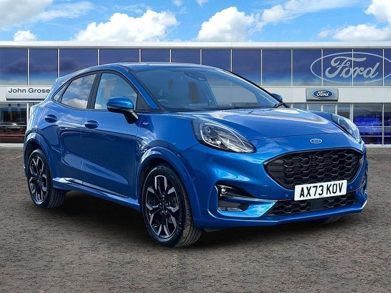 Blue Used 2024 Ford Puma Gen-E ST-Line X Hatchback | £18,495 (Fair price) - Image 1/3