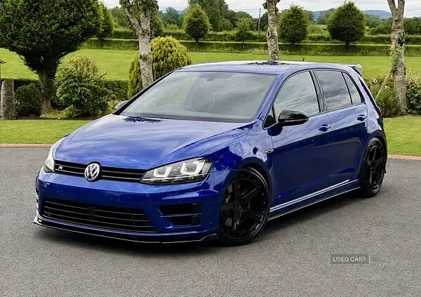 Used VW Golf VII R 2017 Blue Hatchback