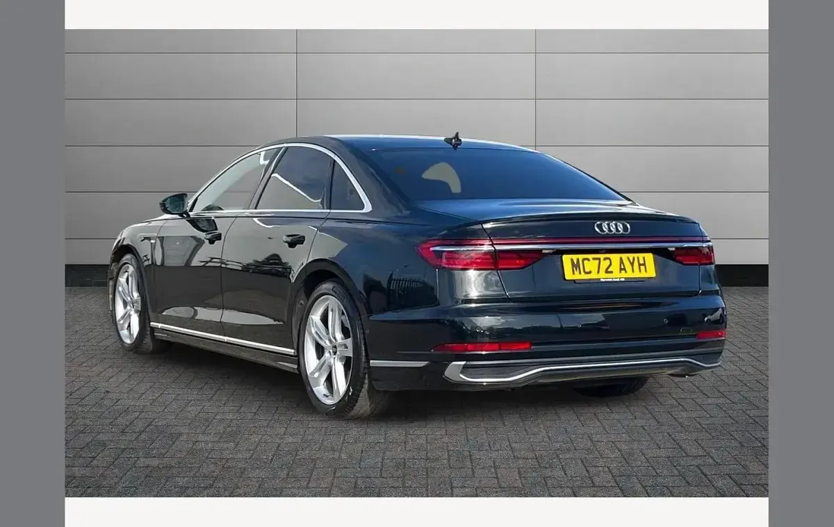 Used Audi A8 S-Line 340 HP (250 kW) 2023 Black Sedan