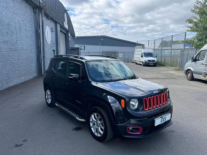 Black Used 2017 Jeep Renegade Longitude SUV | £6,990 (Fair price) - Image 1/4