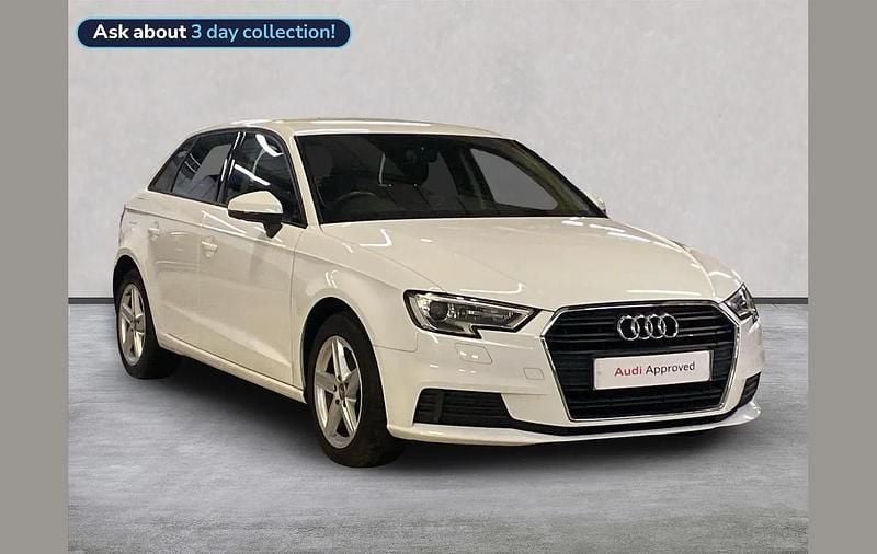 White Used 2019 Audi A3 Advanced Hatchback | £10,938 (Super price) - Image 1/4