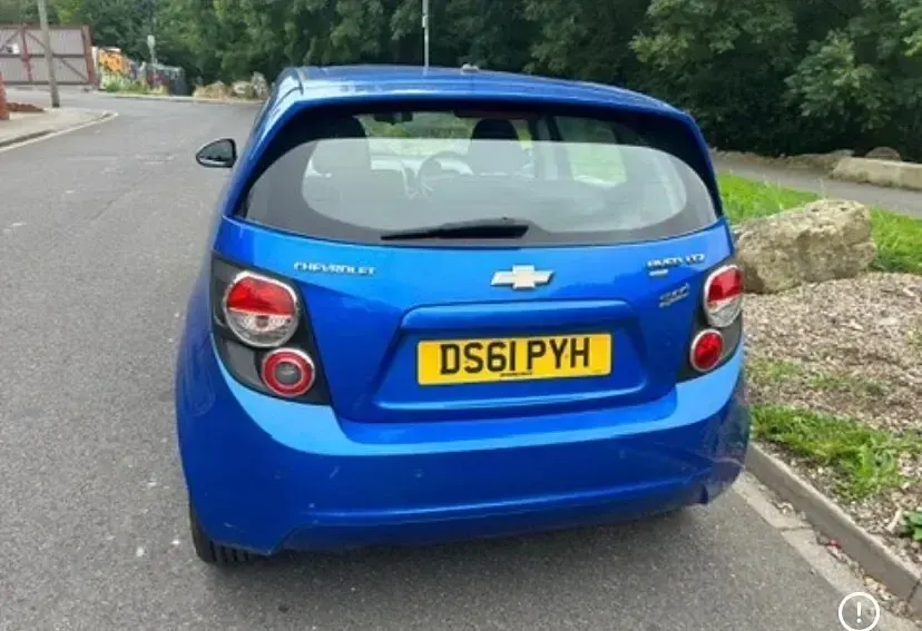 Used Chevrolet Aveo LTZ 95 HP (69 kW) 2011 Blue Hatchback