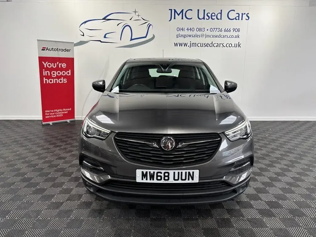 Used Vauxhall Grandland X S 130 HP (95 kW) 2018 Grey SUV