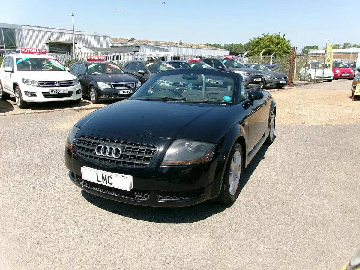 Used Audi TT Roadster Design 150 HP (110 kW) 2003 Black Cabriolet