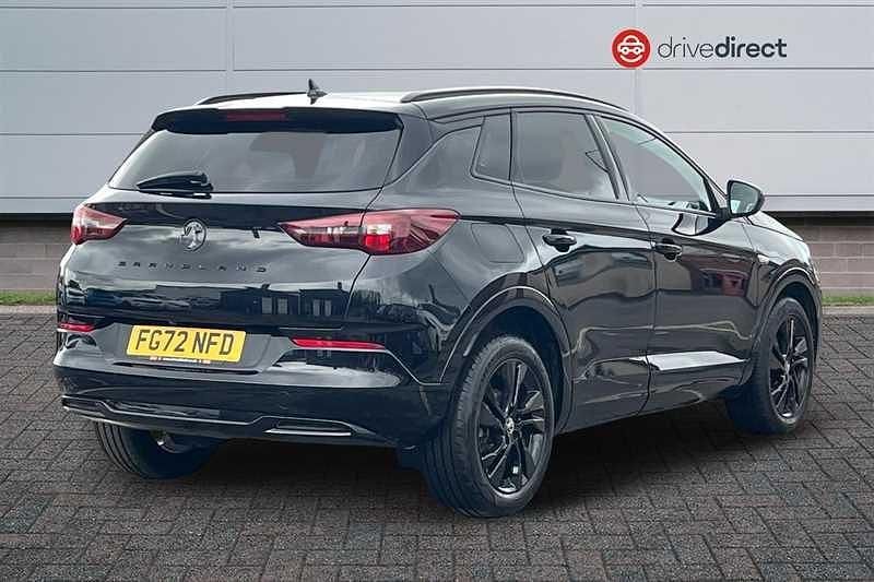 Used Vauxhall Grandland X GS Line 130 HP (95 kW) 2022 Black SUV