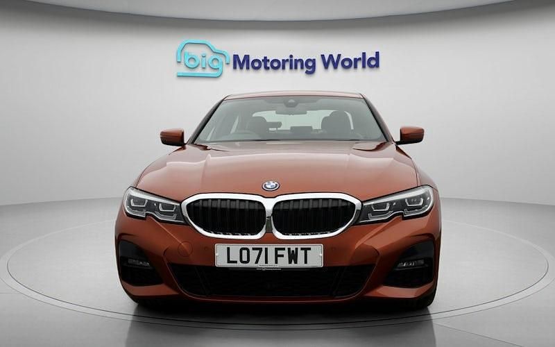 Used BMW 330e M Sport 292 HP (214 kW) 2021 Orange Sedan