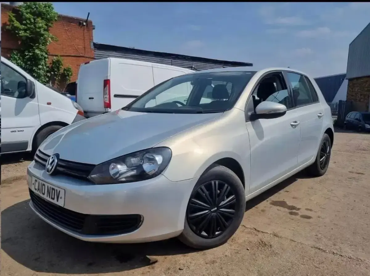 Used VW Golf VI S 120 HP (88 kW) 2010 Silver Hatchback