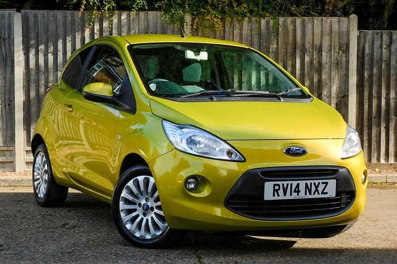 Black Used 2014 Ford Ka Zetec Hatchback | £3,670 (Fair price) - Image 1/1