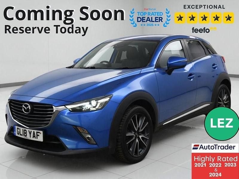 Used Mazda CX-3 Inclusive 121 HP (88 kW) 2018 Blue SUV