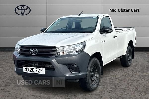 Used Toyota HiLux Active 2020 White Pickup