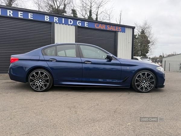 Used BMW 520 M Sport 2017 Blue Sedan