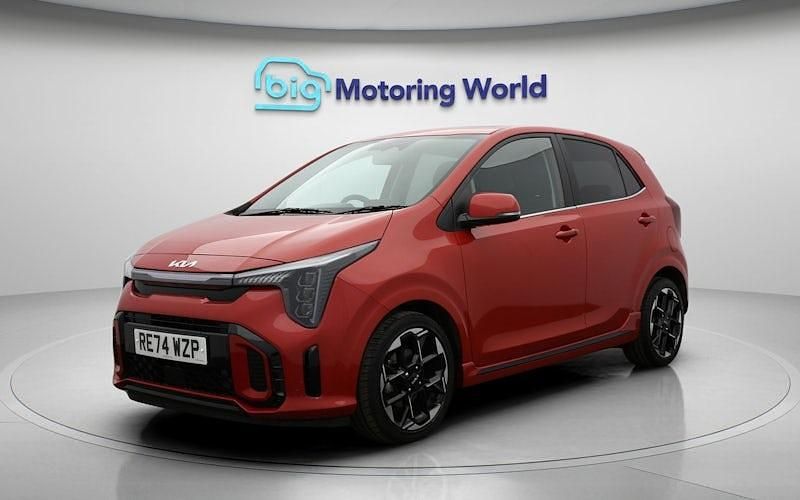 Used Kia Picanto GT-Line S 77 HP (56 kW) 2024 Red Hatchback