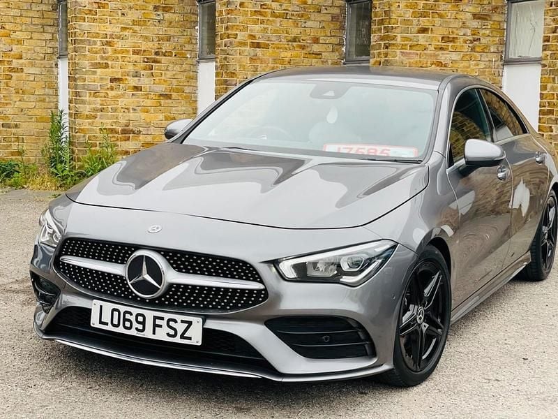 Used Mercedes CLA200 AMG line 2019 Grey Coupe
