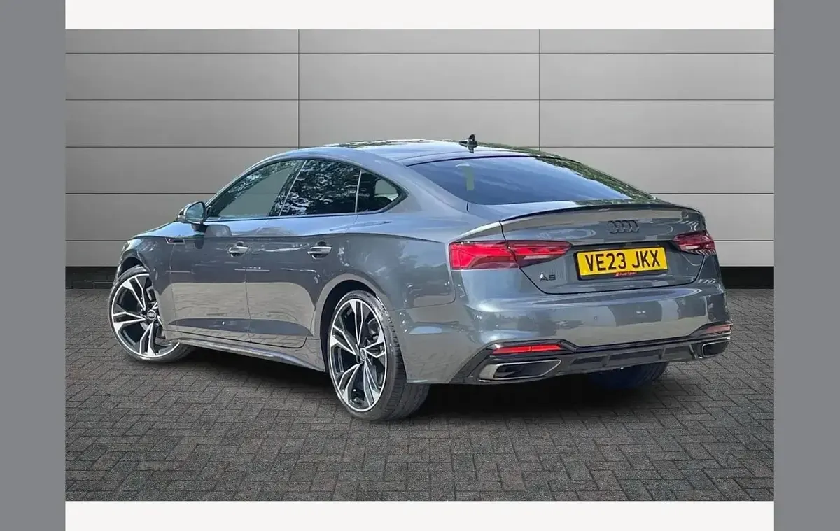 Used Audi A5 Black Edition 204 HP (150 kW) 2023 Grey Coupe