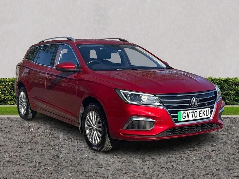 Second-hand MG MG5 EV Exclusive 114 kW (156 CP) 2021 Roșu Break