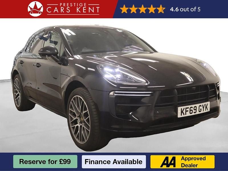 Black Used 2019 Porsche Macan Turbo SUV | £44,850 (Fair price) - Image 1/3