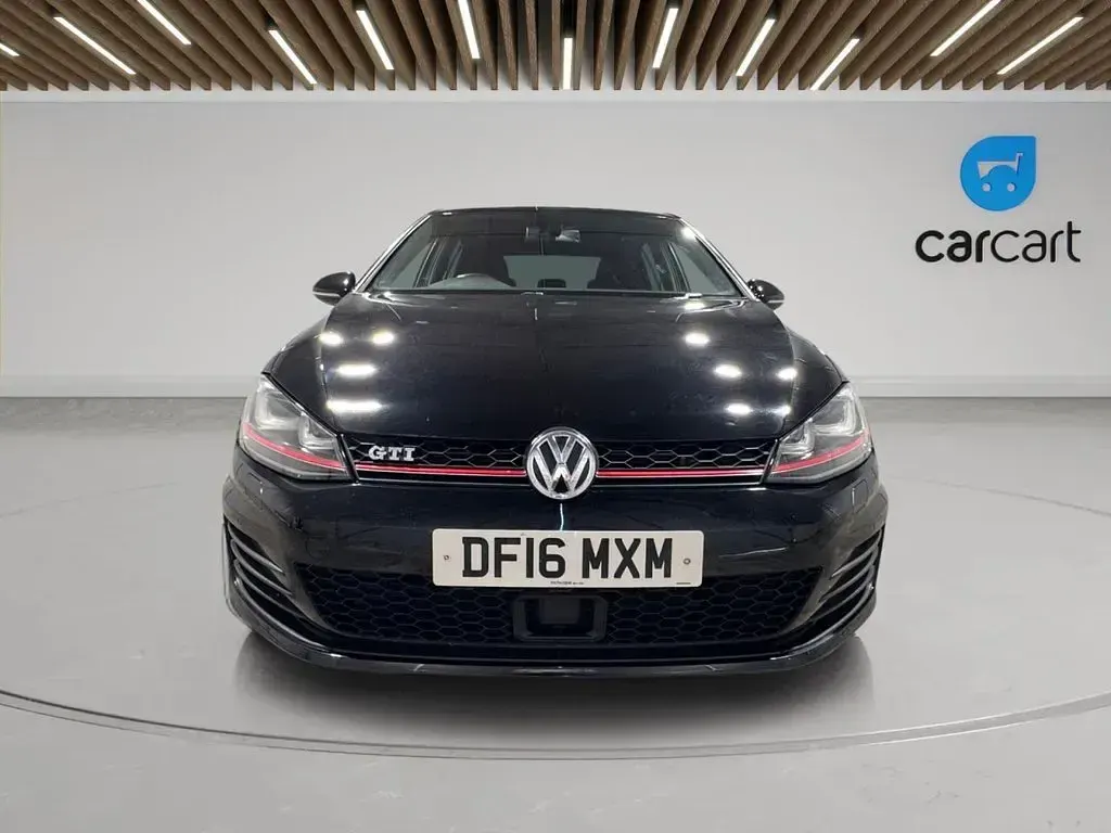 Used VW Golf VII GTI 220 HP (161 kW) 2016 Black Hatchback