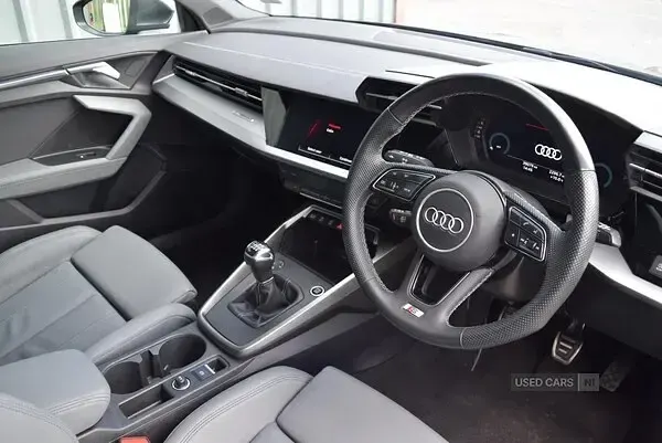 Used Audi A3 S-Line 150 HP (110 kW) 2023 Grey Sedan