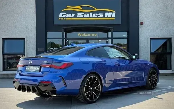 Used BMW 420 M Sport 188 HP (138 kW) 2022 Blue Coupe