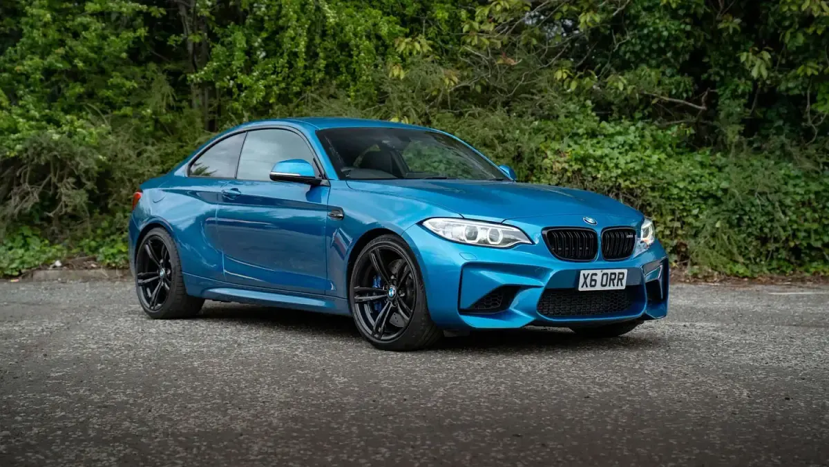 Used BMW M2 370 HP (272 kW) 2016 Blue Coupe