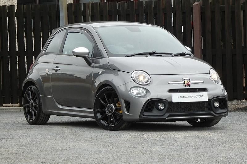 Record grey Used 2018 Abarth 595 Turismo Hatchback | £11,495 (Fair price) - Image 1/4