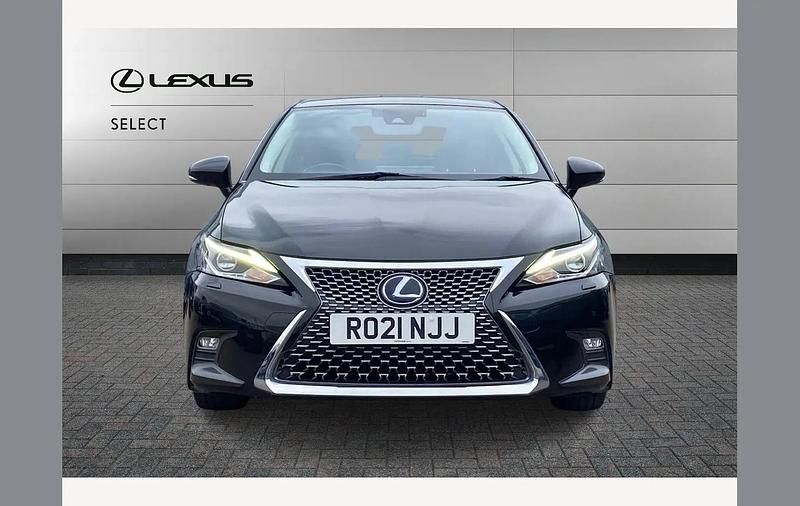 Used Lexus CT200h 136 HP (100 kW) 2021 Black Hatchback