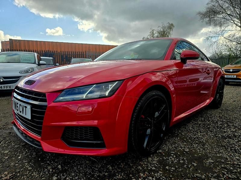 Used Audi TT S-Line 2015 Red Coupe