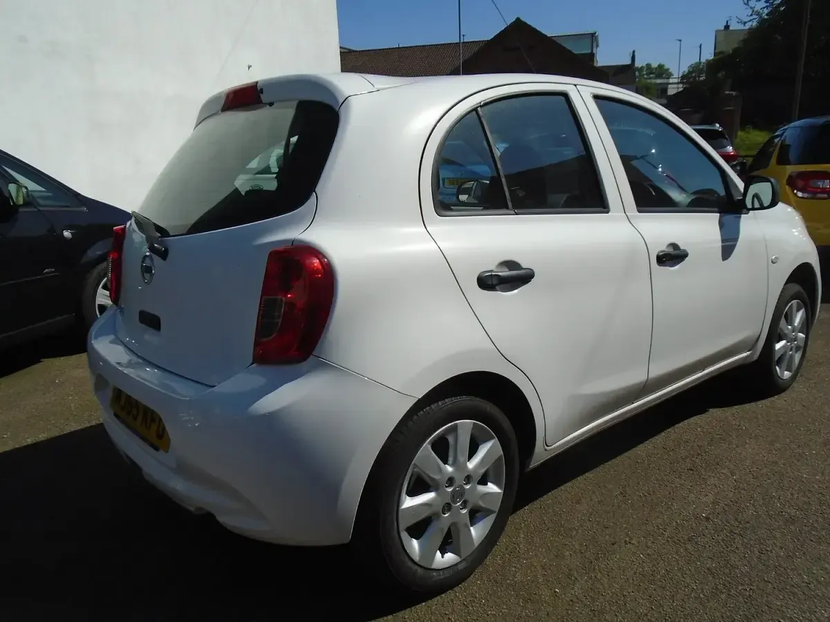 Used Nissan Micra Visia 2015 White Hatchback