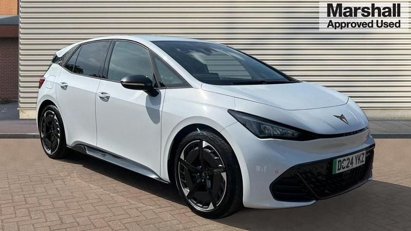 Metallic glacial white Used 2024 Cupra Born e-Boost Hatchback | £23,990 (Fair price) - Image 1/4